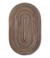 L.L.Bean Braided Wool Rug, Oval