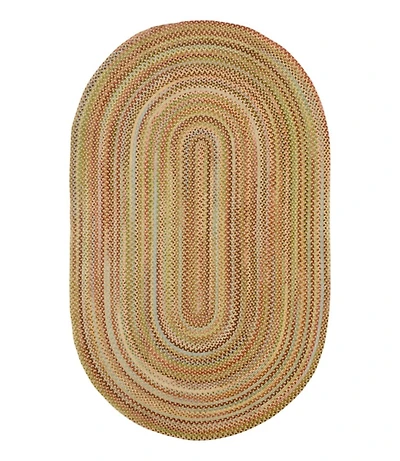 L.L.Bean Braided Wool Rug, Oval