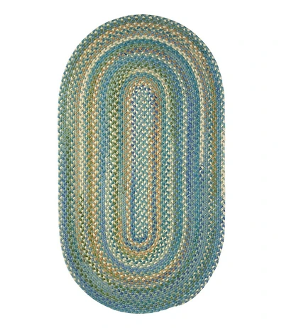 L.L.Bean Braided Wool Rug, Oval