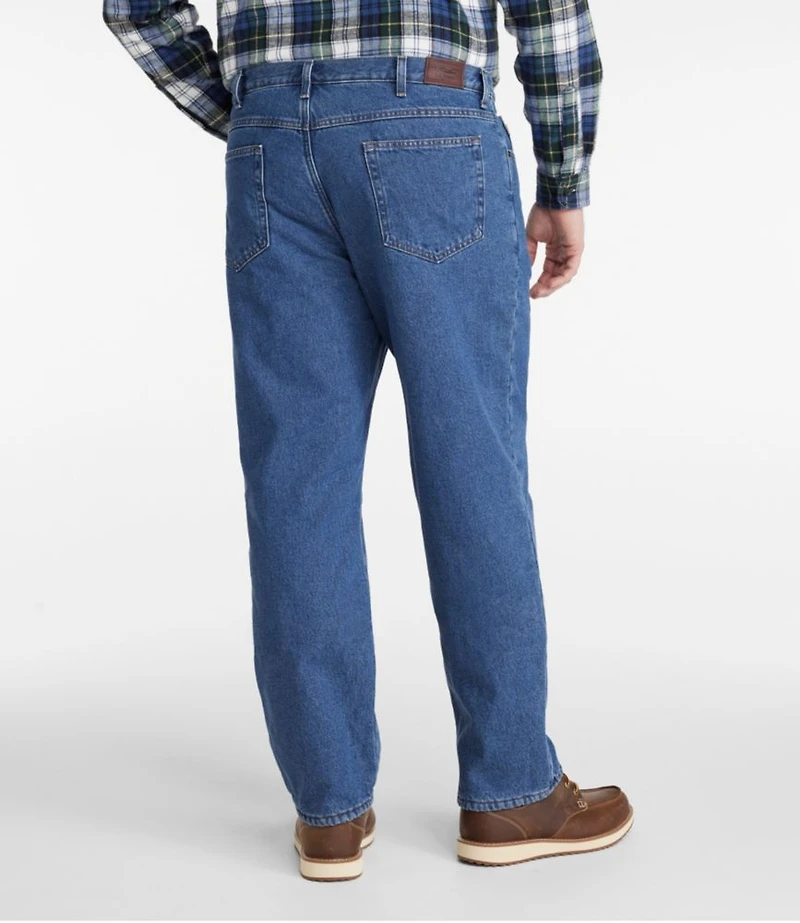 Men's Double L® Jeans, Classic Fit, Fleece-Lined
