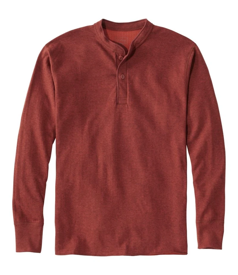 Men's Two-Layer River Driver's Shirt®, Traditional Fit Henley