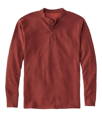 Men's Two-Layer River Driver's Shirt®, Traditional Fit Henley
