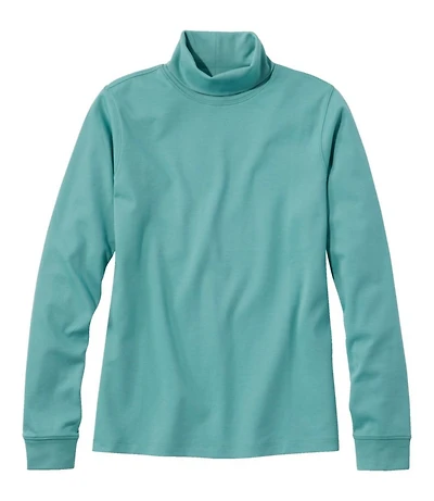 Women's L.L.Bean Interlock Turtleneck, Long-Sleeve