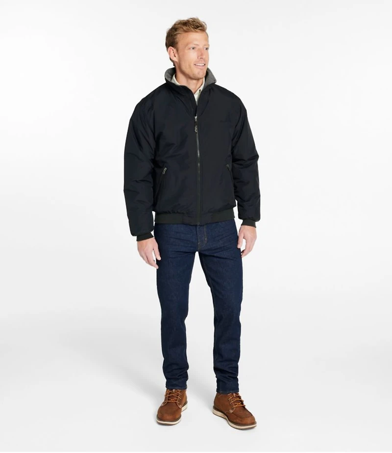 Men's Warm-Up Jacket, Fleece Lined