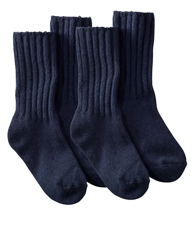 Adults' Merino Wool Ragg Socks, 10" 2-Pack