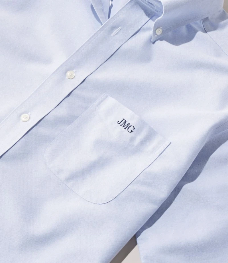 Men's Wrinkle-Free Classic Oxford Cloth Shirt, Traditional Fit