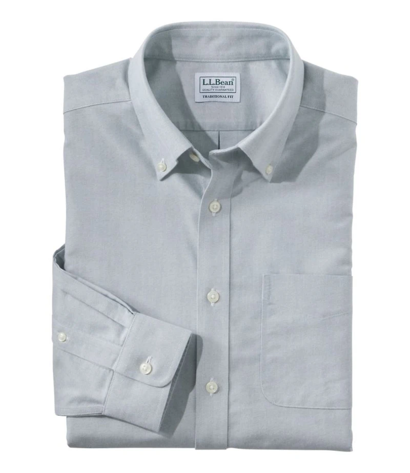 Men's Wrinkle-Free Classic Oxford Cloth Shirt, Traditional Fit