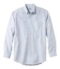 Men's Wrinkle-Free Classic Oxford Cloth Shirt, Traditional Fit University Stripe
