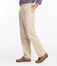Men's Wrinkle-Free Double L® Chinos, Natural Fit, Plain Front