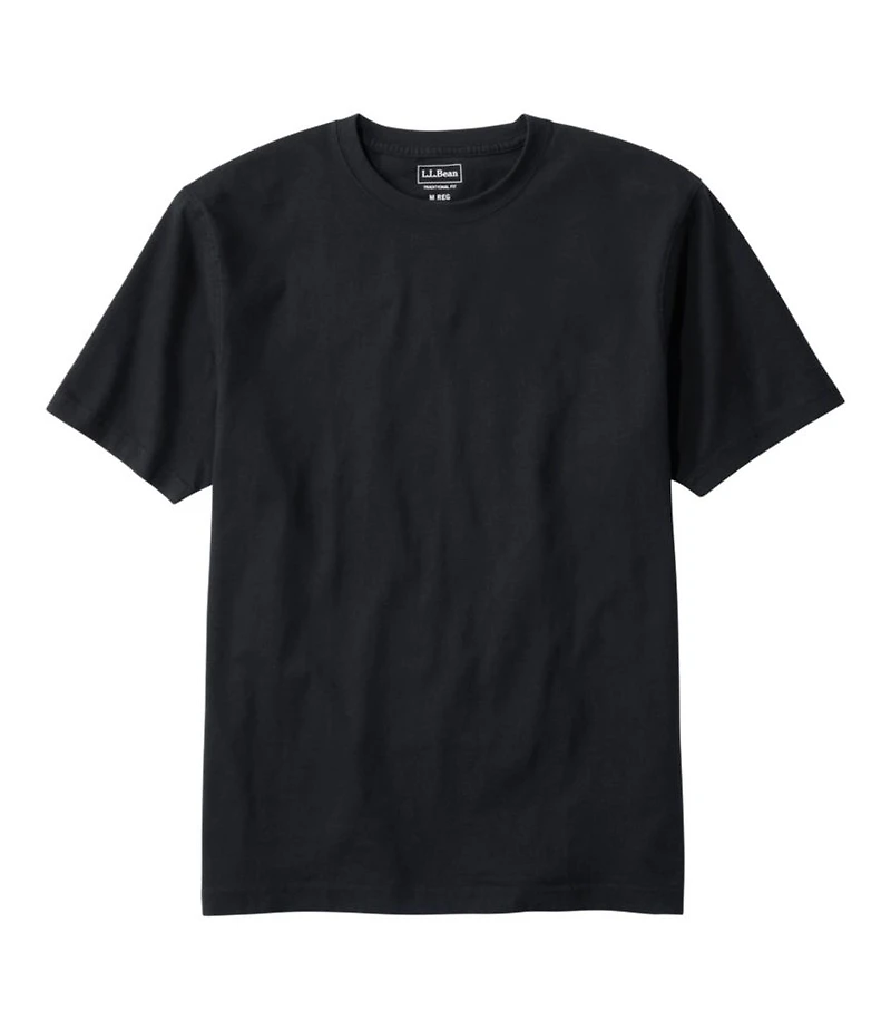 Men's Carefree Unshrinkable Tee, Traditional Fit Short-Sleeve