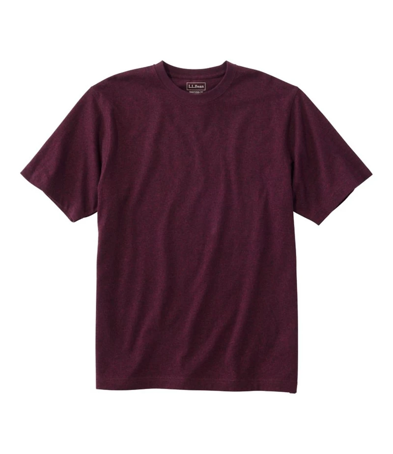 Men's Carefree Unshrinkable Tee, Traditional Fit Short-Sleeve
