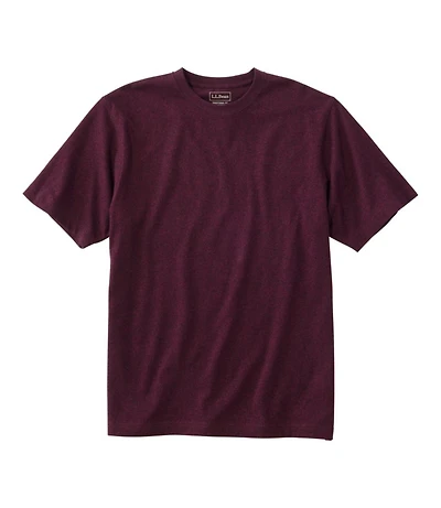 Men's Carefree Unshrinkable Tee, Traditional Fit Short-Sleeve