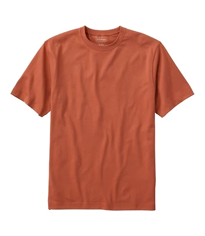 Men's Carefree Unshrinkable Tee, Traditional Fit Short-Sleeve