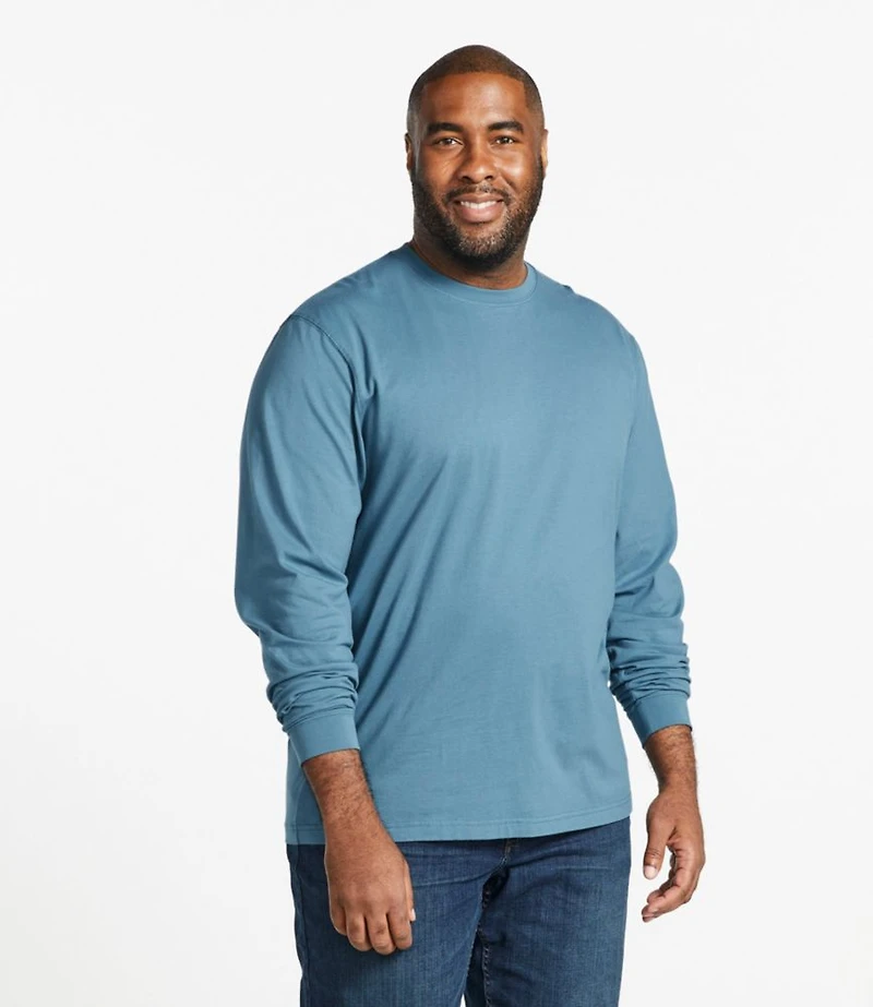 Men's Carefree Unshrinkable Tee, Traditional Fit