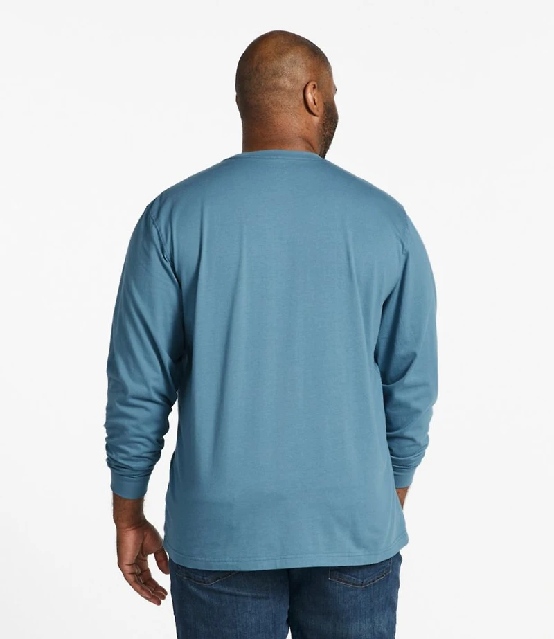 Men's Carefree Unshrinkable Tee, Traditional Fit
