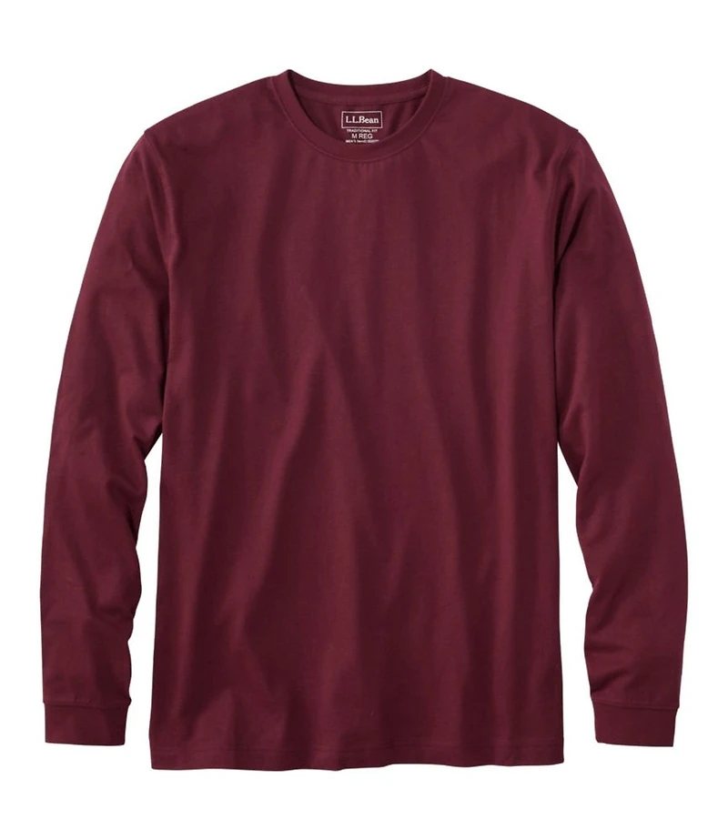 Men's Carefree Unshrinkable Tee, Traditional Fit