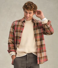 Men's Scotch Plaid Flannel Shirt, Traditional Fit