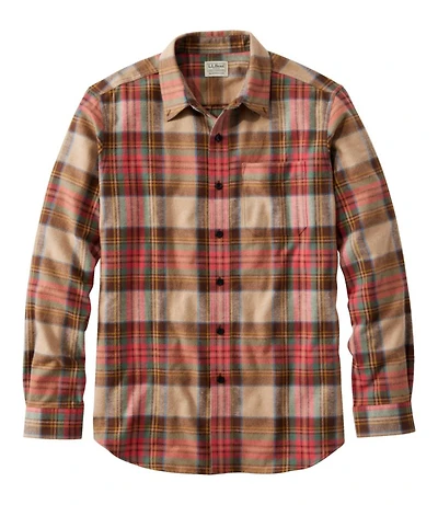 Men's Scotch Plaid Flannel Shirt, Traditional Fit