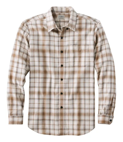 Men's Scotch Plaid Flannel Shirt, Traditional Fit