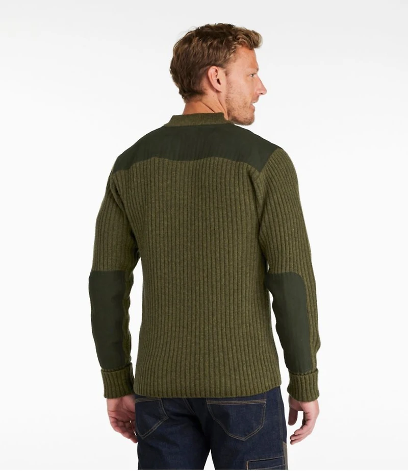 Men's Commando Sweater, Henley