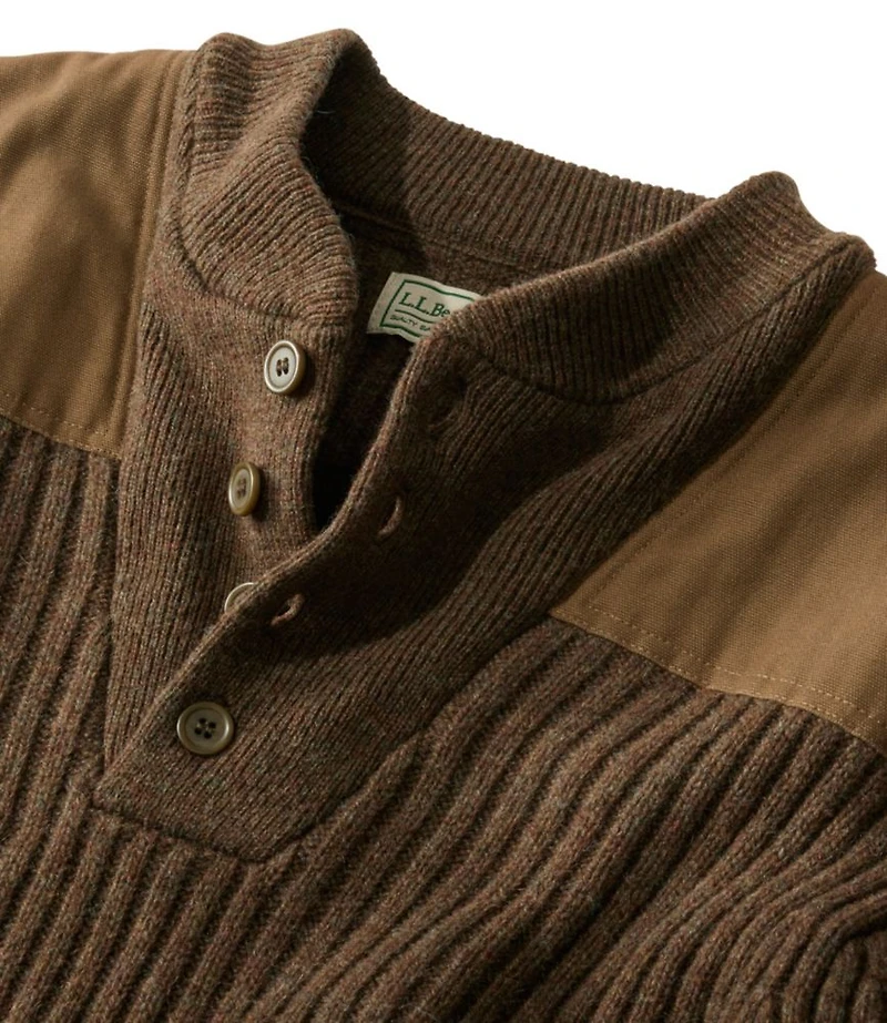 Men's Commando Sweater, Henley