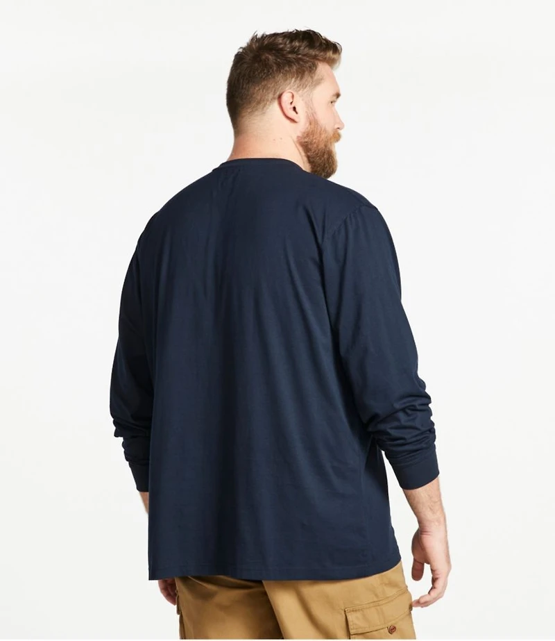 Men's Carefree Unshrinkable Tee, Traditional Fit