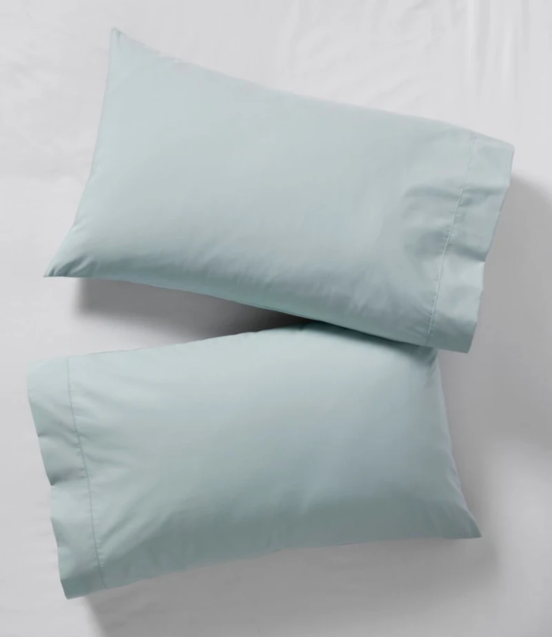 280-Thread-Count Pima Cotton Percale Pillowcases, Set of Two