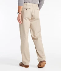 Men's Wrinkle-Free Double L® Chinos, Natural Fit, Hidden Comfort, Pleated