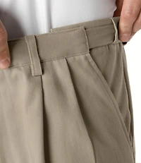 Men's Wrinkle-Free Double L® Chinos, Natural Fit, Hidden Comfort, Pleated