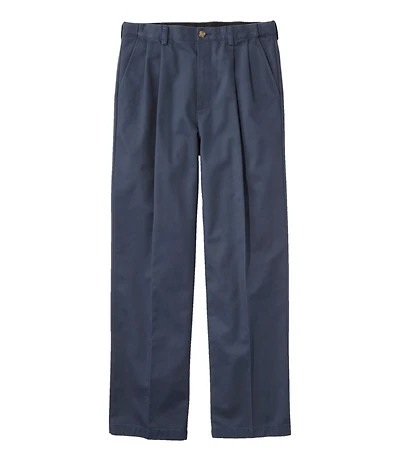 Men's Wrinkle-Free Double L® Chinos, Natural Fit, Hidden Comfort, Pleated