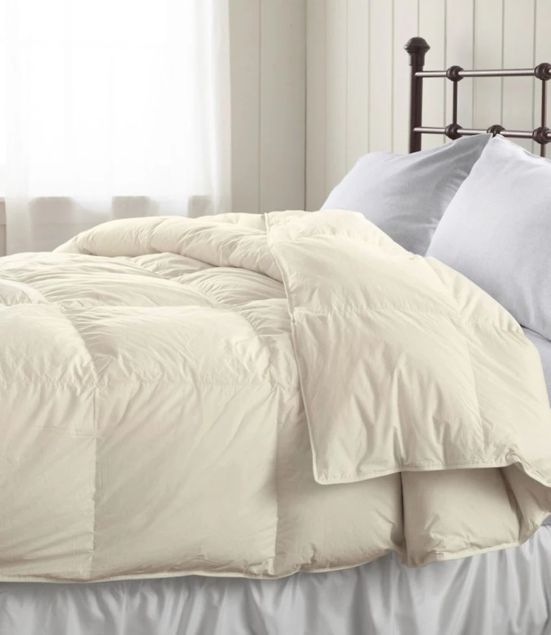 Baffle Box Stitch Goose Down Comforter, Warm