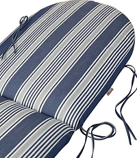 Casco Bay Adirondack Chair Seat and Back Cushion, Stripe