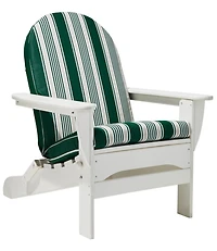 Sunbrella Adirondack Chair Seat and Back Cushion, Stripe
