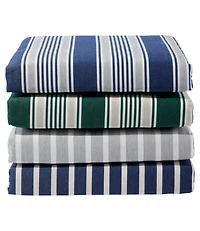 Casco Bay Cushion for All-Weather Armless/Folding Chair, Stripe