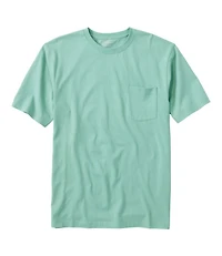 Men's Carefree Unshrinkable Tee with Pocket, Traditional Fit
