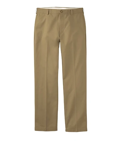 Men's Wrinkle-Free Double L® Chinos, Natural Fit, Hidden Comfort, Plain Front