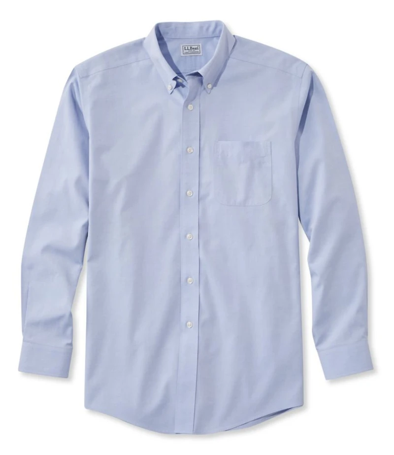Men's Wrinkle-Free Pinpoint Oxford Cloth Shirt, Traditional Fit