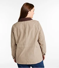Women's Adirondack Barn Coat, Flannel-Lined