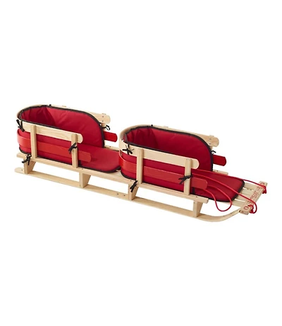 Kids' Pull Sled and Cushion Set, Tandem