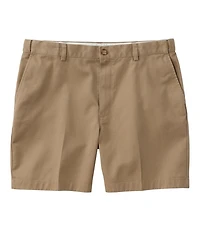 Men's Wrinkle-Free Double L® Chino Shorts, Natural Fit, Hidden Comfort Waist, 6"