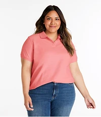 Women's Premium Double L® Polo, Relaxed Fit