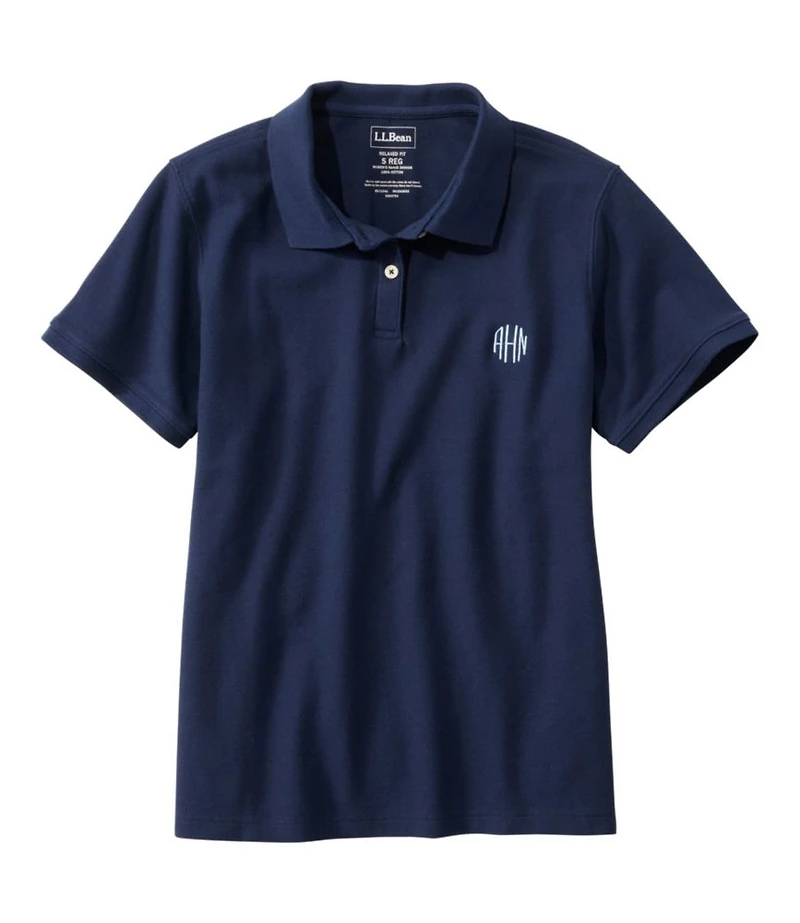 Women's Premium Double L® Polo, Relaxed Fit