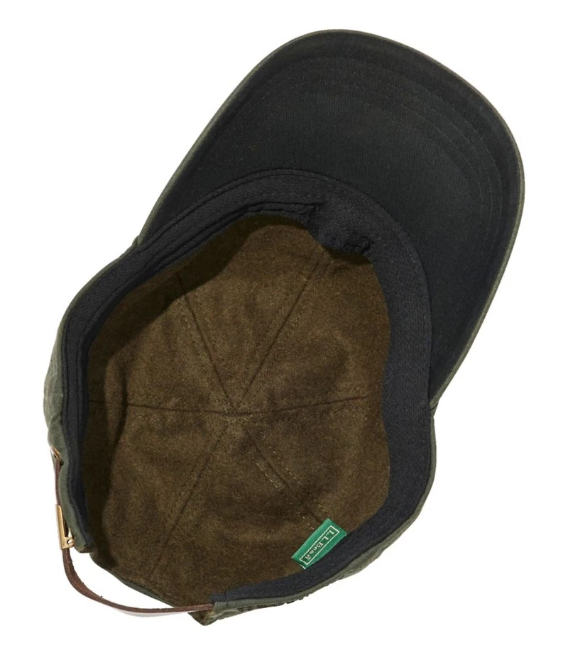 Adults' Wool-Lined Waxed-Cotton Fowler's Cap