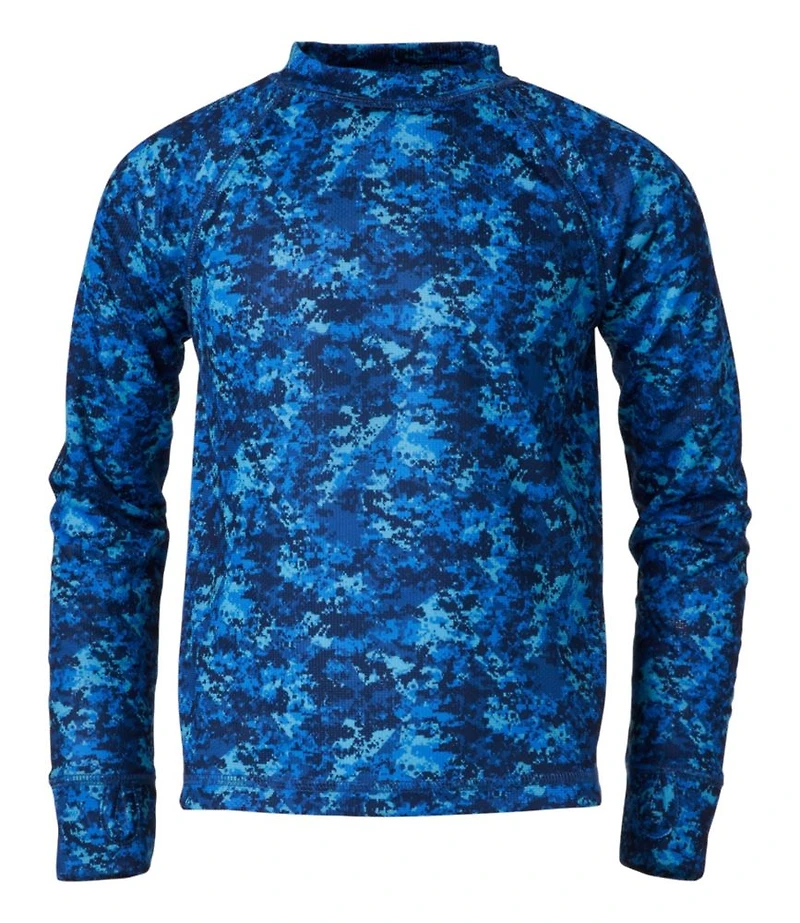 Kids' Wicked Warm Midweight Long Underwear, Top Print