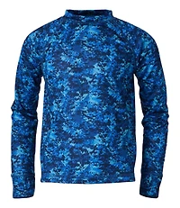 Kids' Wicked Warm Midweight Long Underwear, Top Print