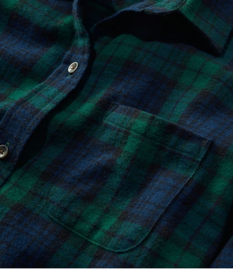 Women's Scotch Plaid Flannel Shirt, Relaxed