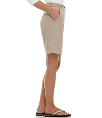 Women's Wrinkle-Free Bayside Shorts, Ultra High-Rise Hidden Comfort Waist 9"