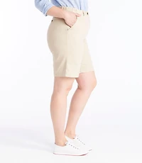 Women's Wrinkle-Free Bayside Shorts, Ultra High-Rise Hidden Comfort Waist 9"