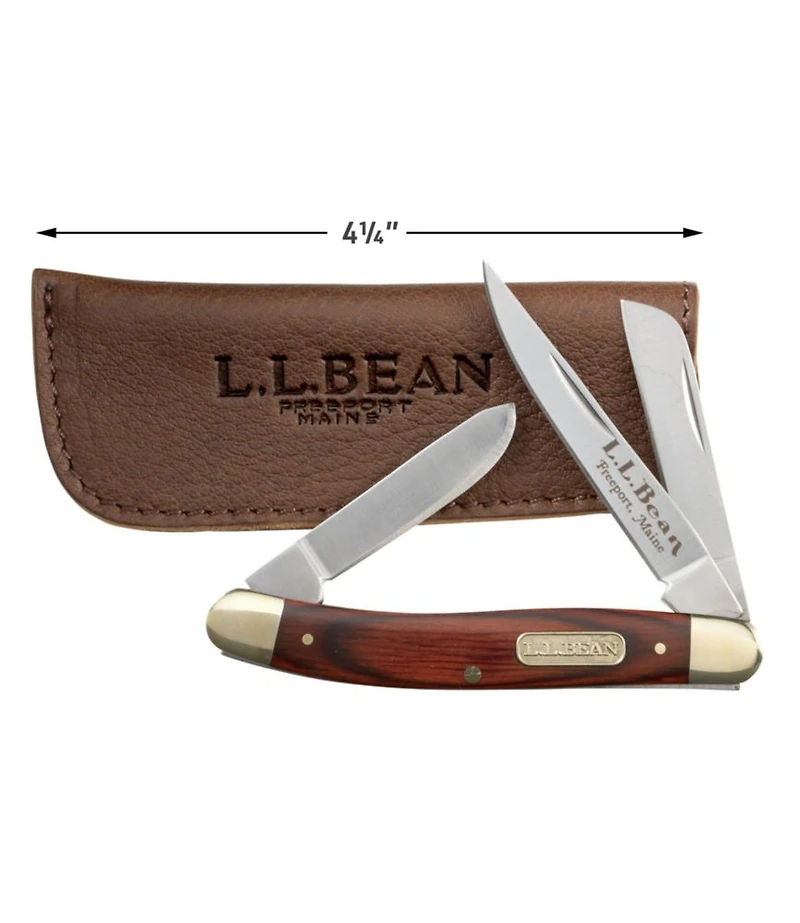 Double L® Pocket Knife, Three Blade