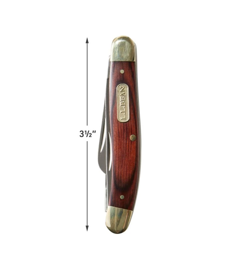 Double L® Pocket Knife, Three Blade